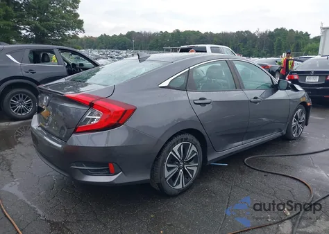 2016 Honda Civic Ex-L from USA, damaged, VIN 2HGFC1F77GH651824